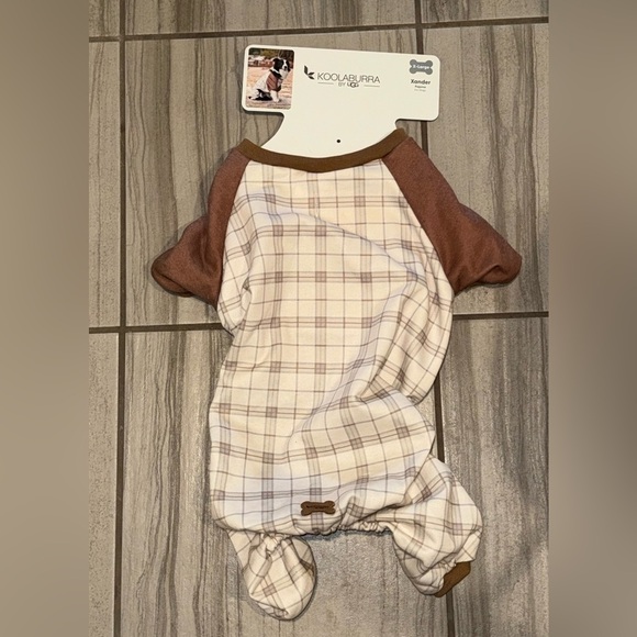 Koolaburra by UGG Plaid Dog Pajamas X-Large - Picture 1 of 6